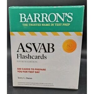 Barron's‎ Test Prep ASVAB Flashcards Fourth Edition: up-To-date Practice 4th